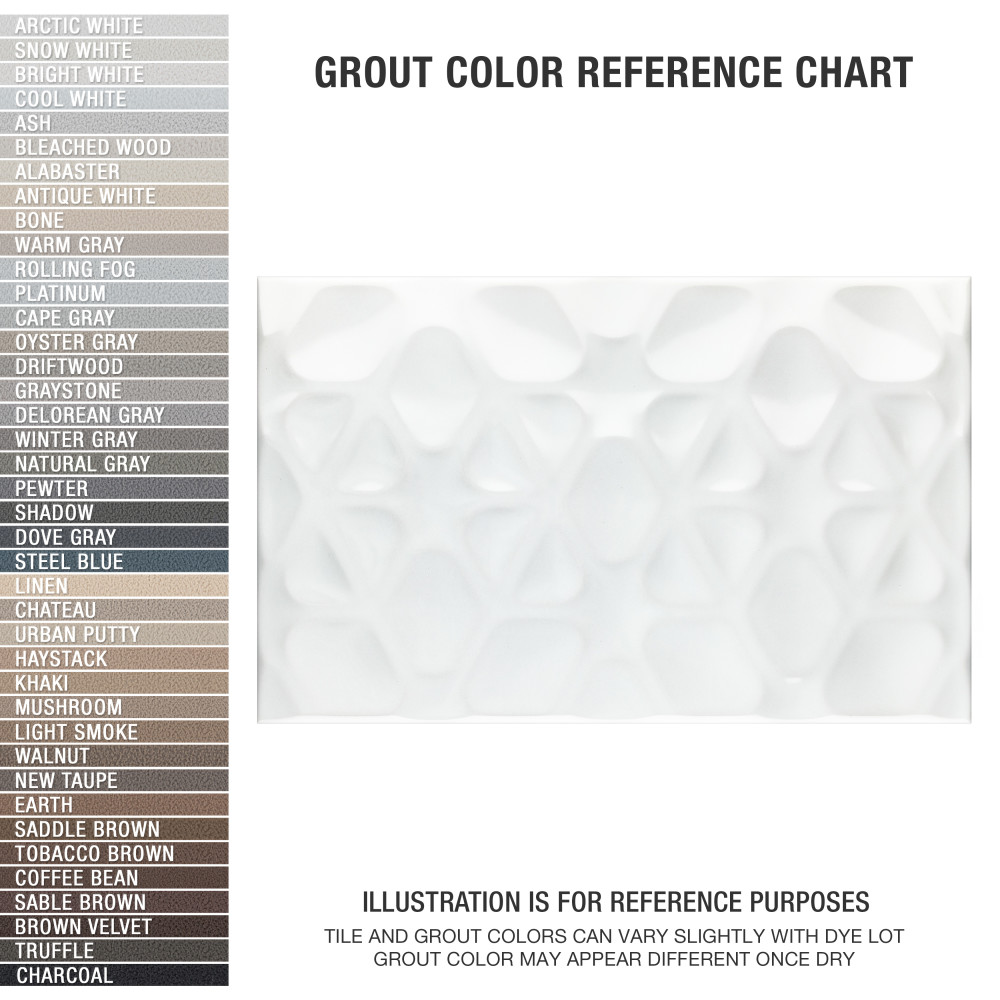 Sample – More Pure Glossy White Ceramic Wall Tile