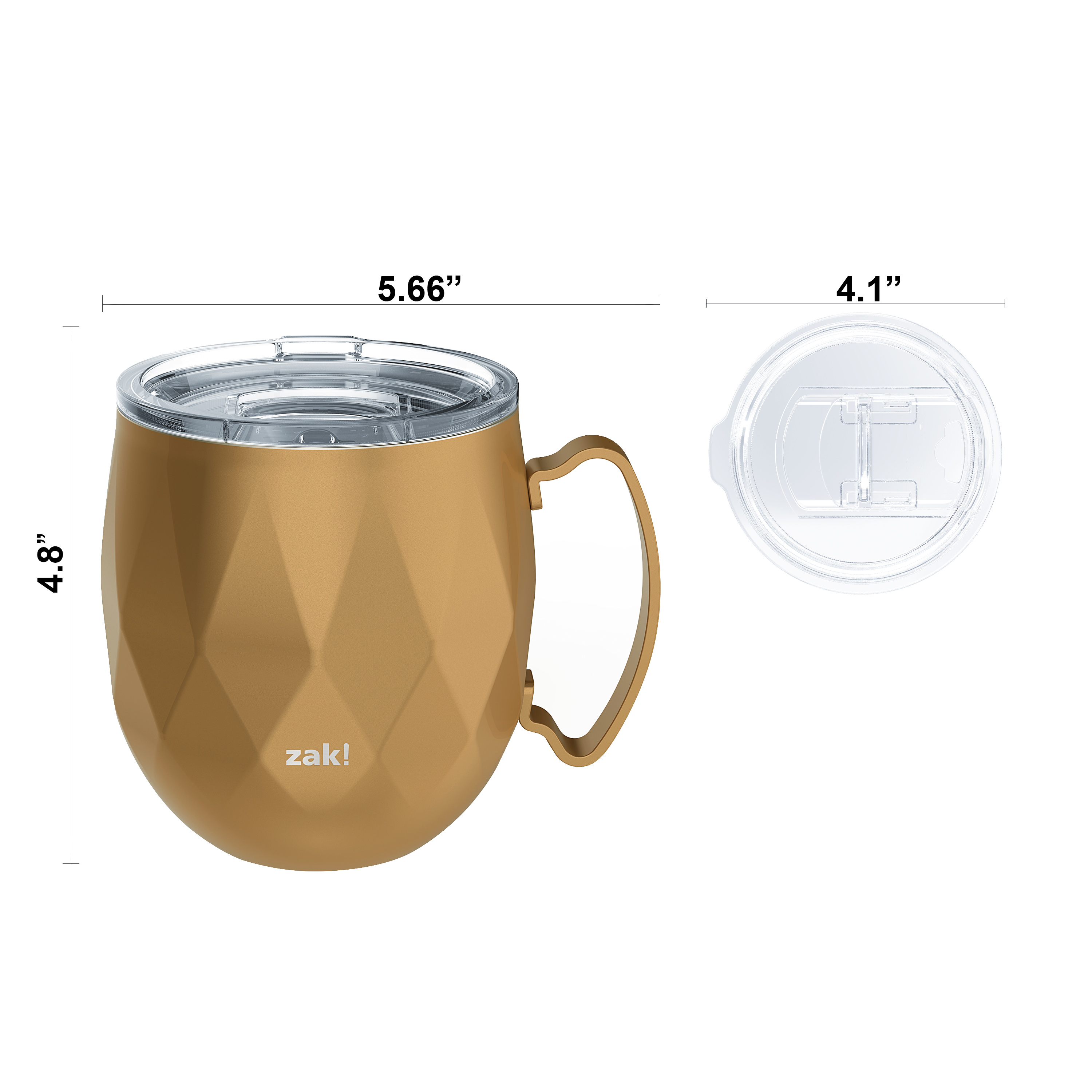 Fractal 19 ounce Mule Mug, Copper slideshow image 7 Fractal 19 ounce Mule Mug, Copper slideshow image 7