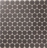 Ozzi Taupe 1-7/8″ Circle Mosaic