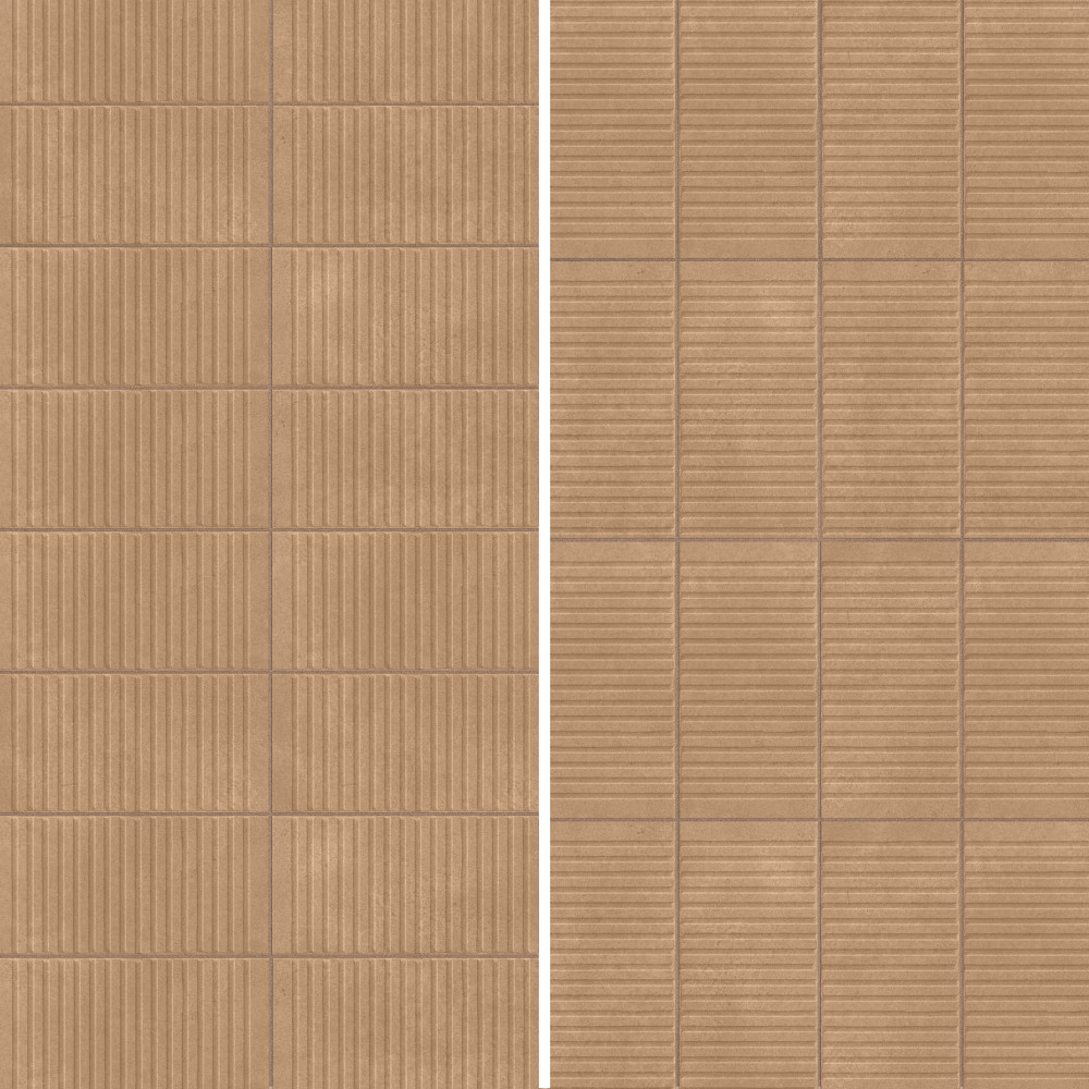 Kings Loft Clay 7-7/8 in. x 15-3/4 in. Ceramic Wall Tile