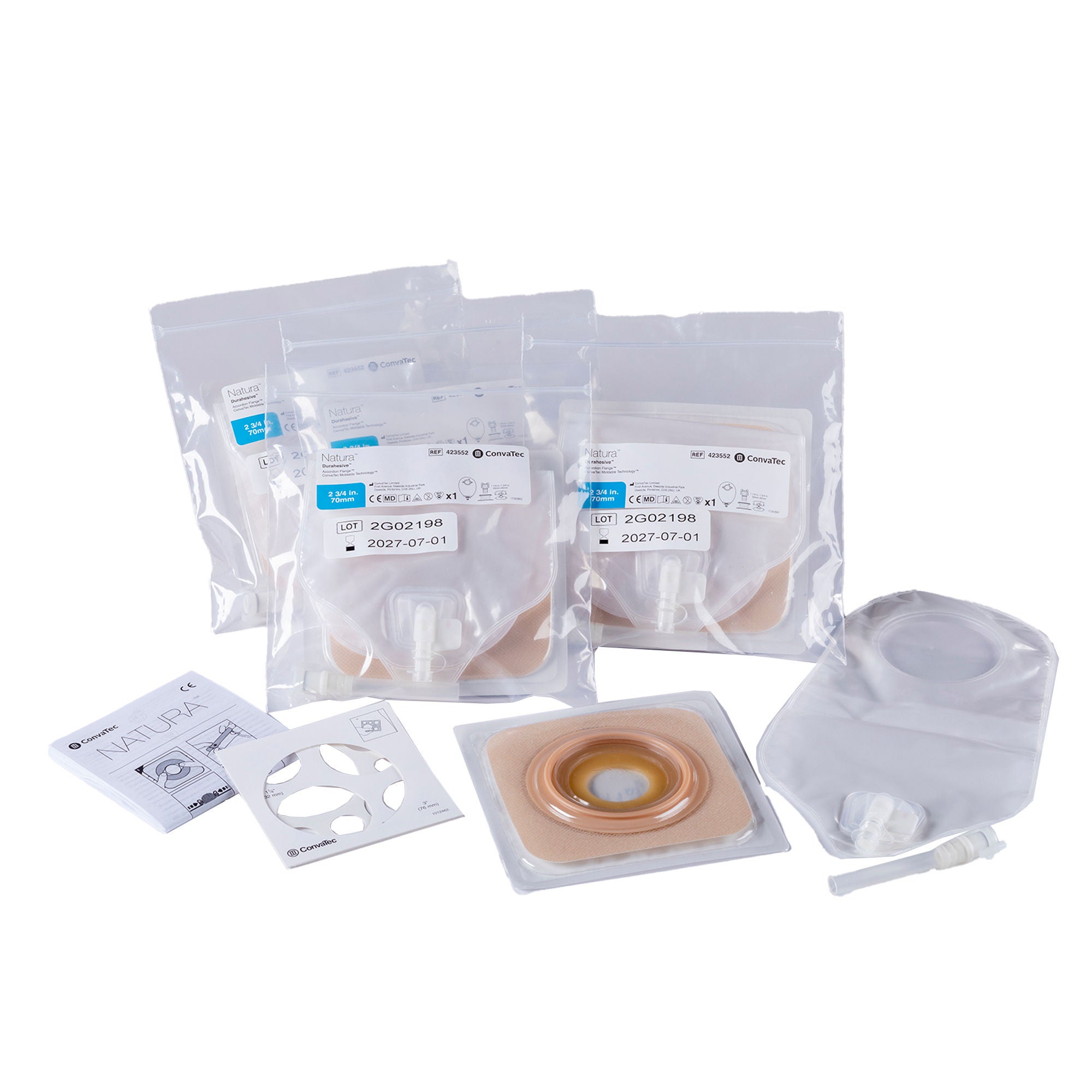 ConvaTec POST OP KIT, UROSTOMY LOW PRESS DURAHESIVE CTF 70MM (5/BX)