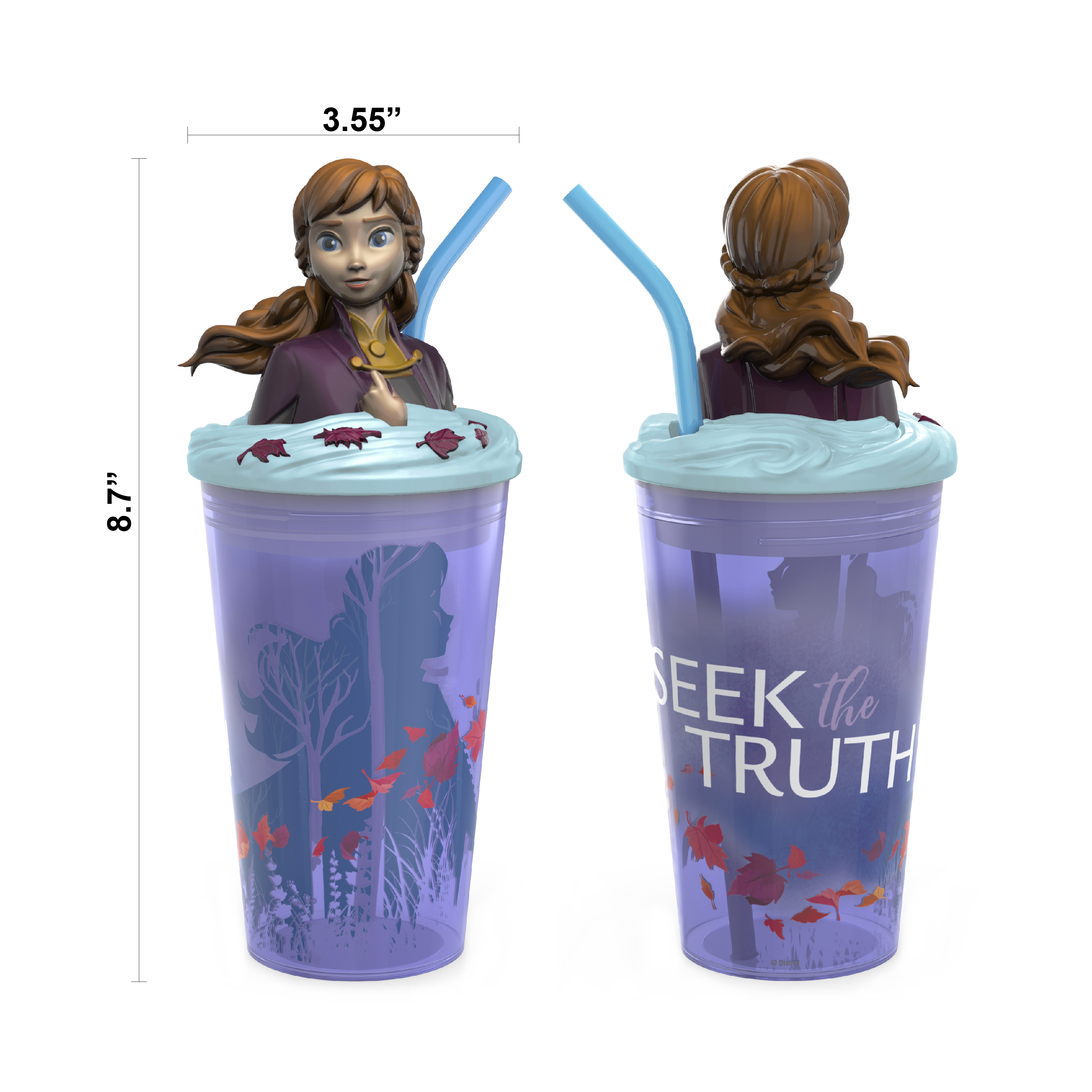 Disney Frozen 2 Movie 15 ounce Kid’s Tumbler, Anna and Elsa, 2-piece set slideshow image 5 Disney Frozen 2 Movie 15 ounce Kid’s Tumbler, Anna and Elsa, 2-piece set slideshow image 5