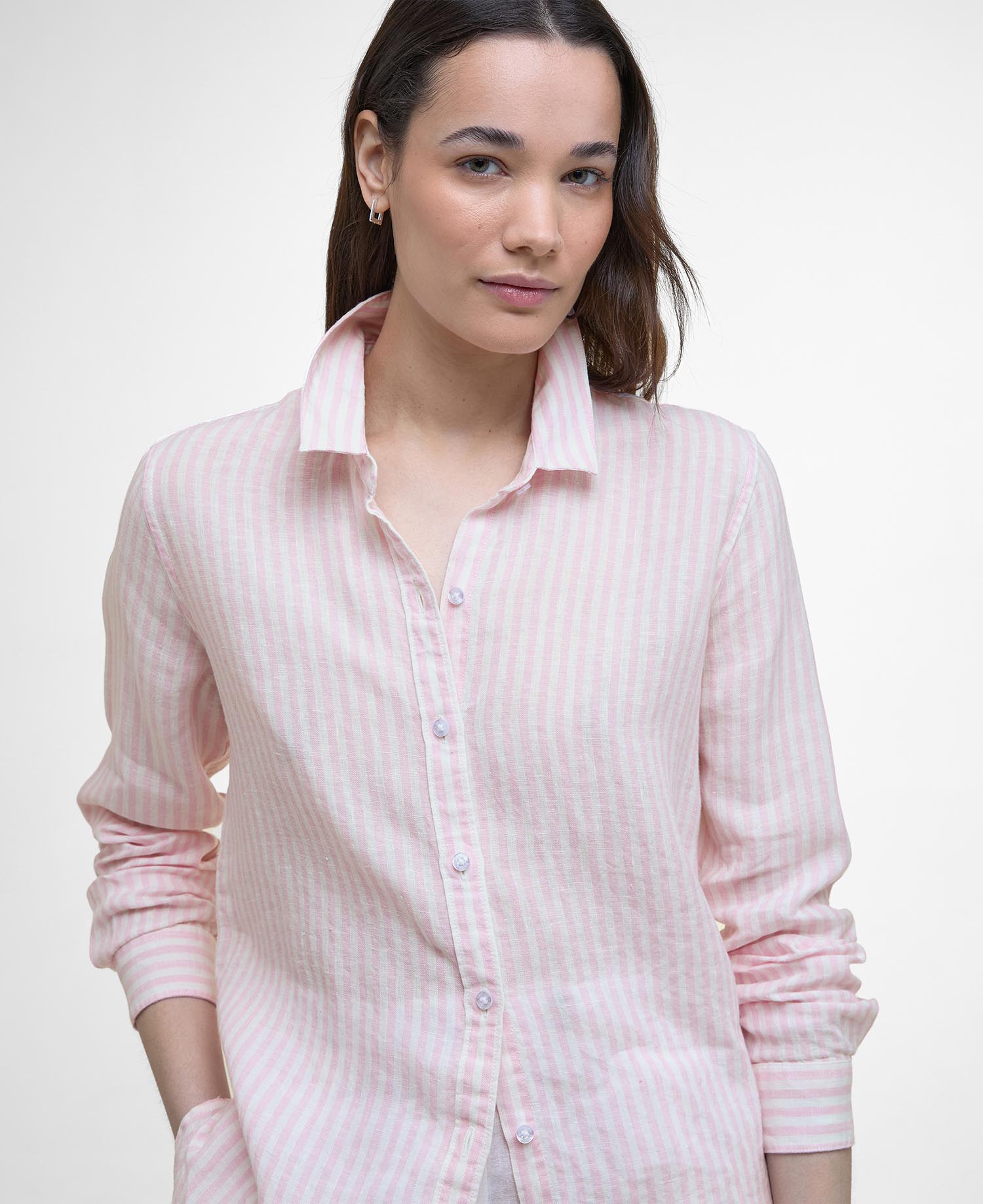 Camicia a maniche lunghe Marine dalla vestibilità comoda image number 3