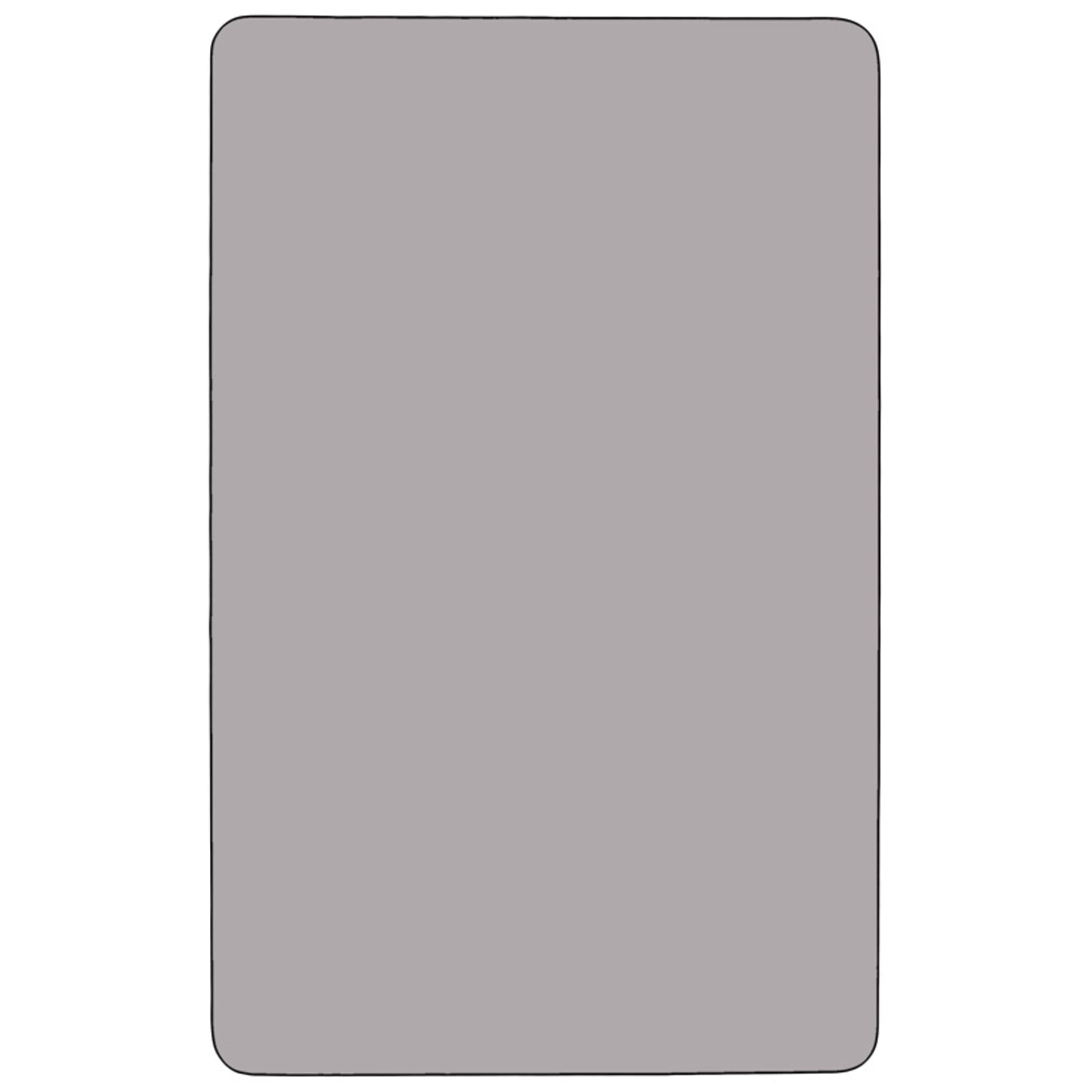 Wren Mobile 30''W x 48''L Rectangular Oak Thermal Laminate Activity Table - S... - Picture 10 of 13