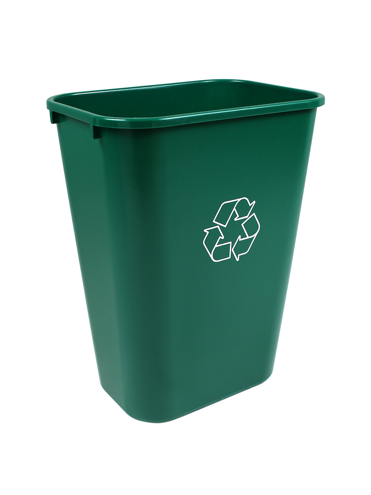 RECYCLING & WASTE BASKET – Body – 41 Q – Mobius Loop – Dark Green