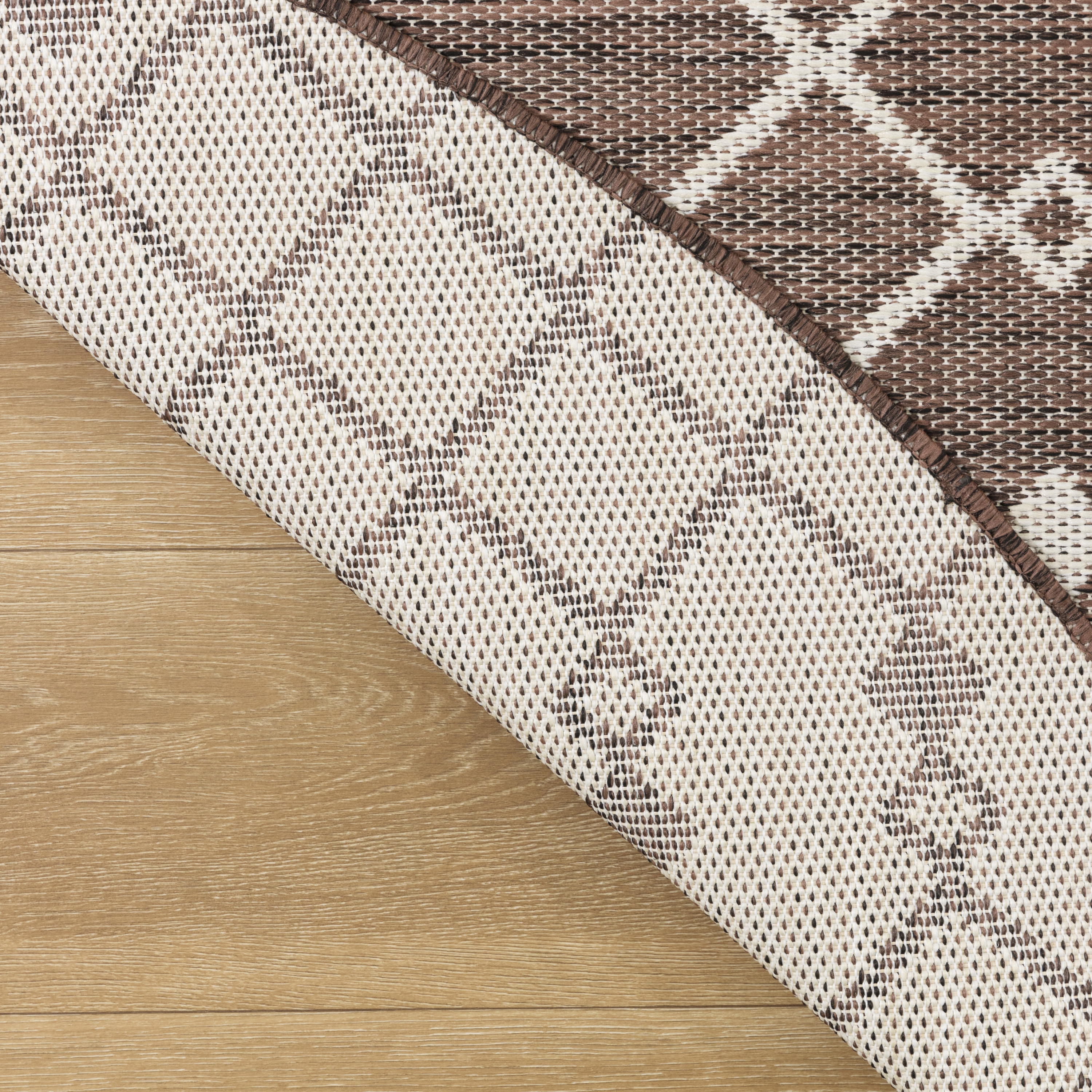 Nourison Positano 8' x Round Natural Modern Rug