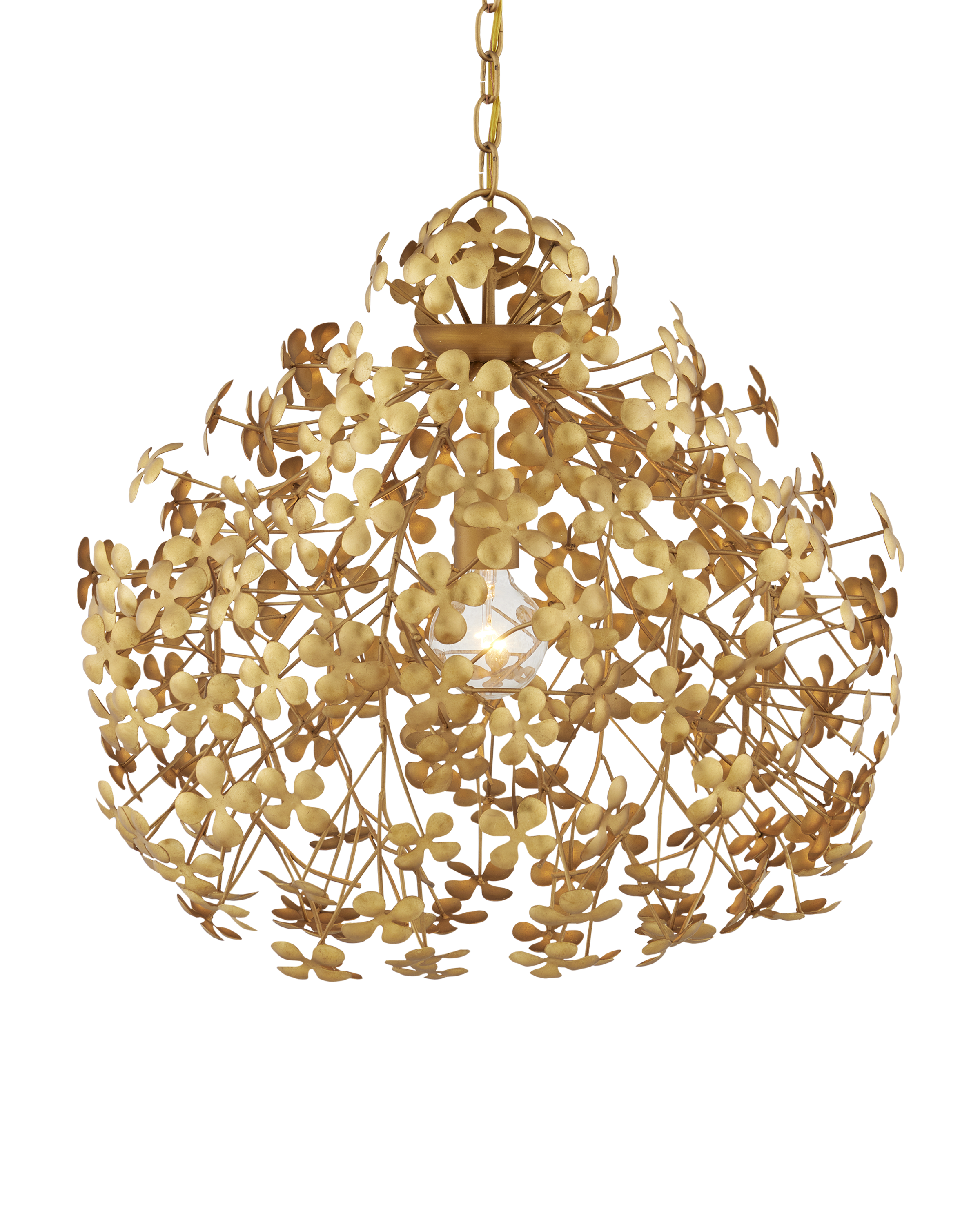 Cloverfield Gold Pendant