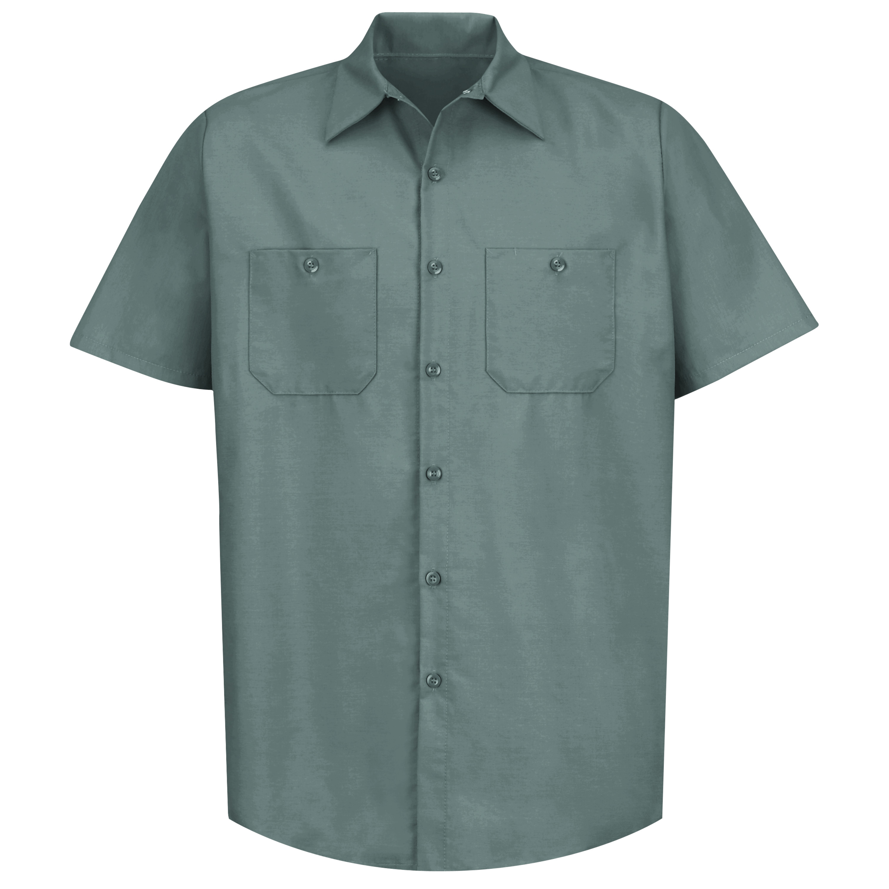 Red Kap Men's Short Sleeve Industrial Work Shirt - Picture 41 of 84