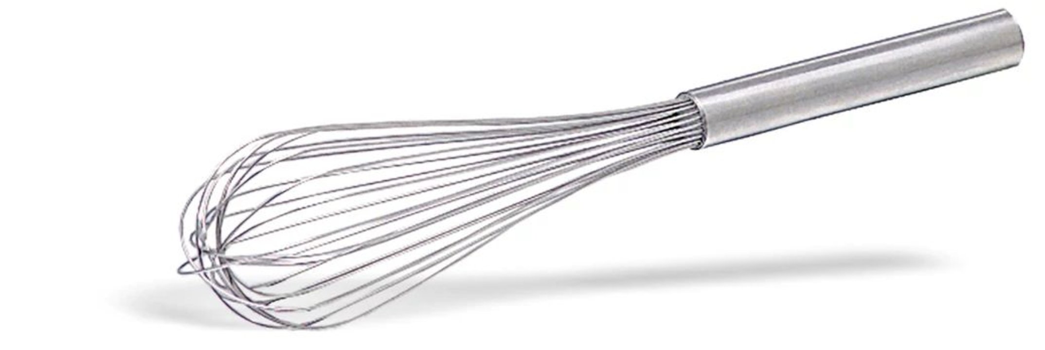 Batidor de 12 varillas de acero inoxidable de 25 centímetros
