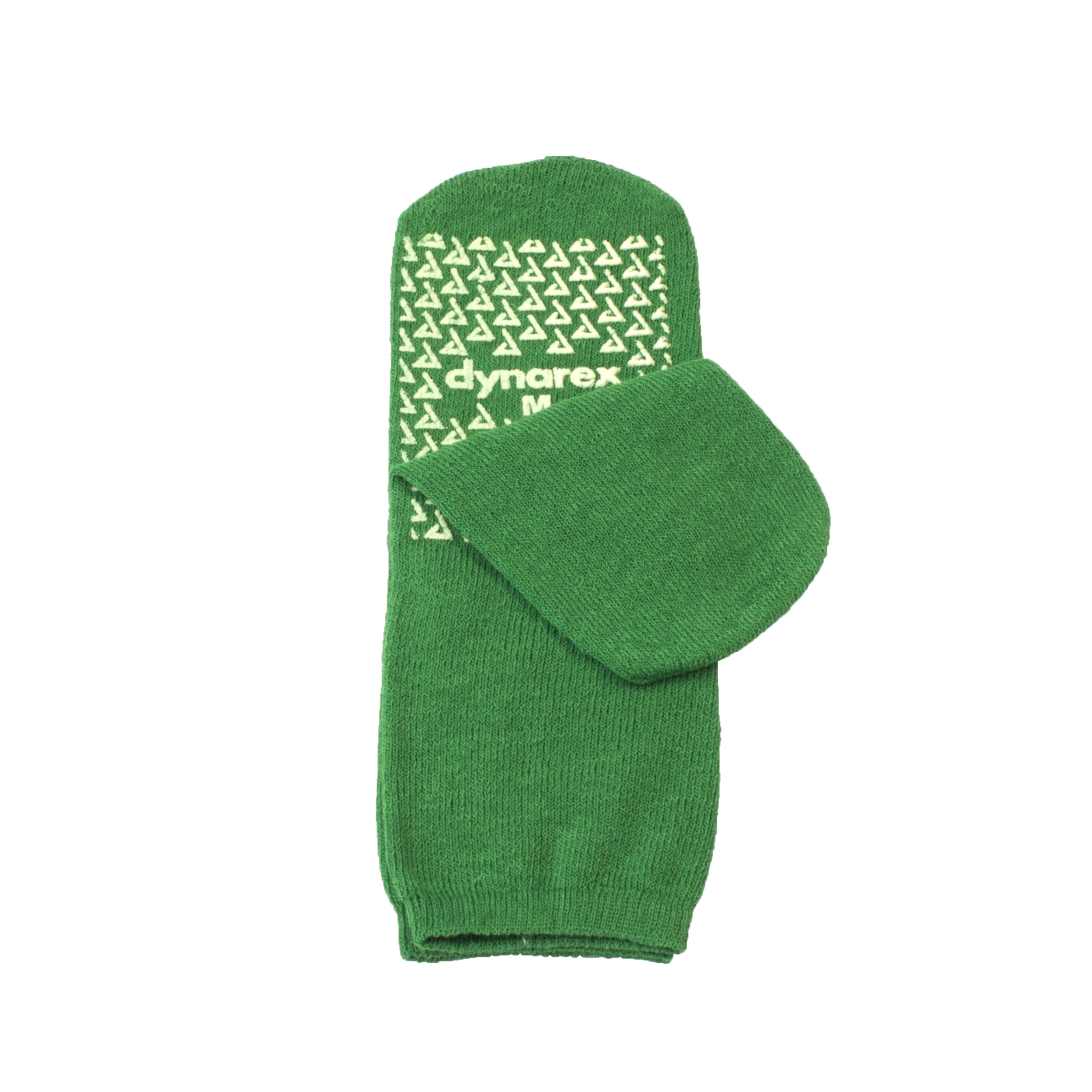 Single-Sided Slipper Socks - Med., Green