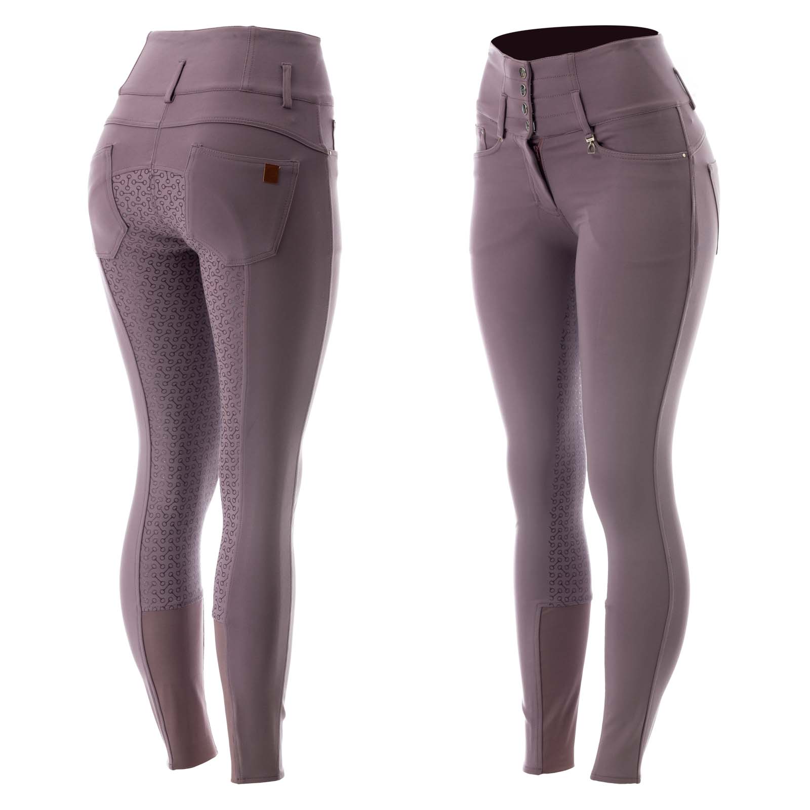 Horze Tara Womens High Waist Silicone Full Seat Breeches
