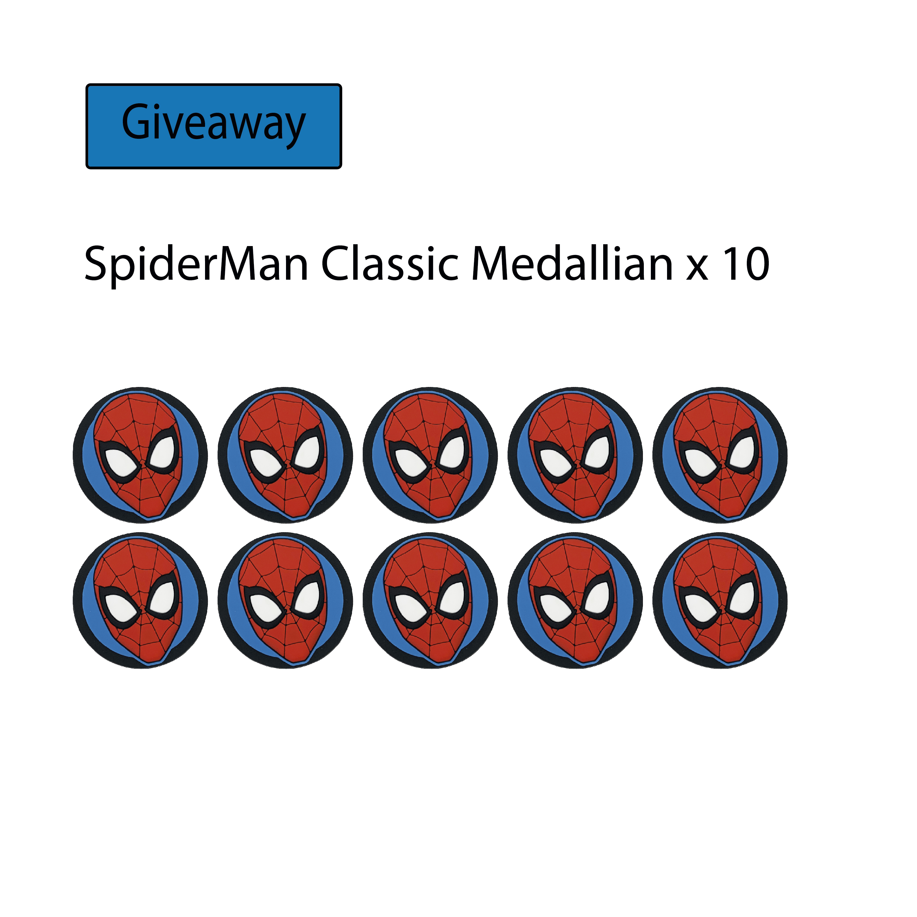 Marvel Comics Reusable Straws and Medallions, Spider-Man slideshow image 6