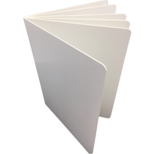 Blank Chunky Board Book, 6" x 8" Portrait, White