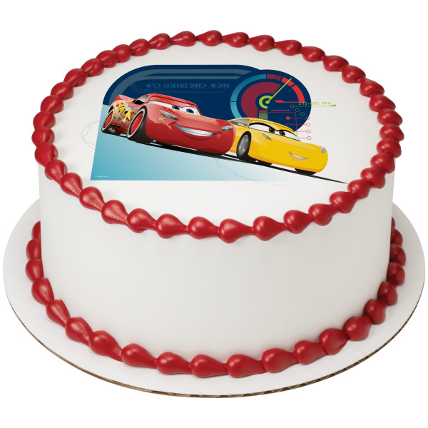 Disney and Pixar's Cars 3 Race Ready PhotoCake® Edible Image®
