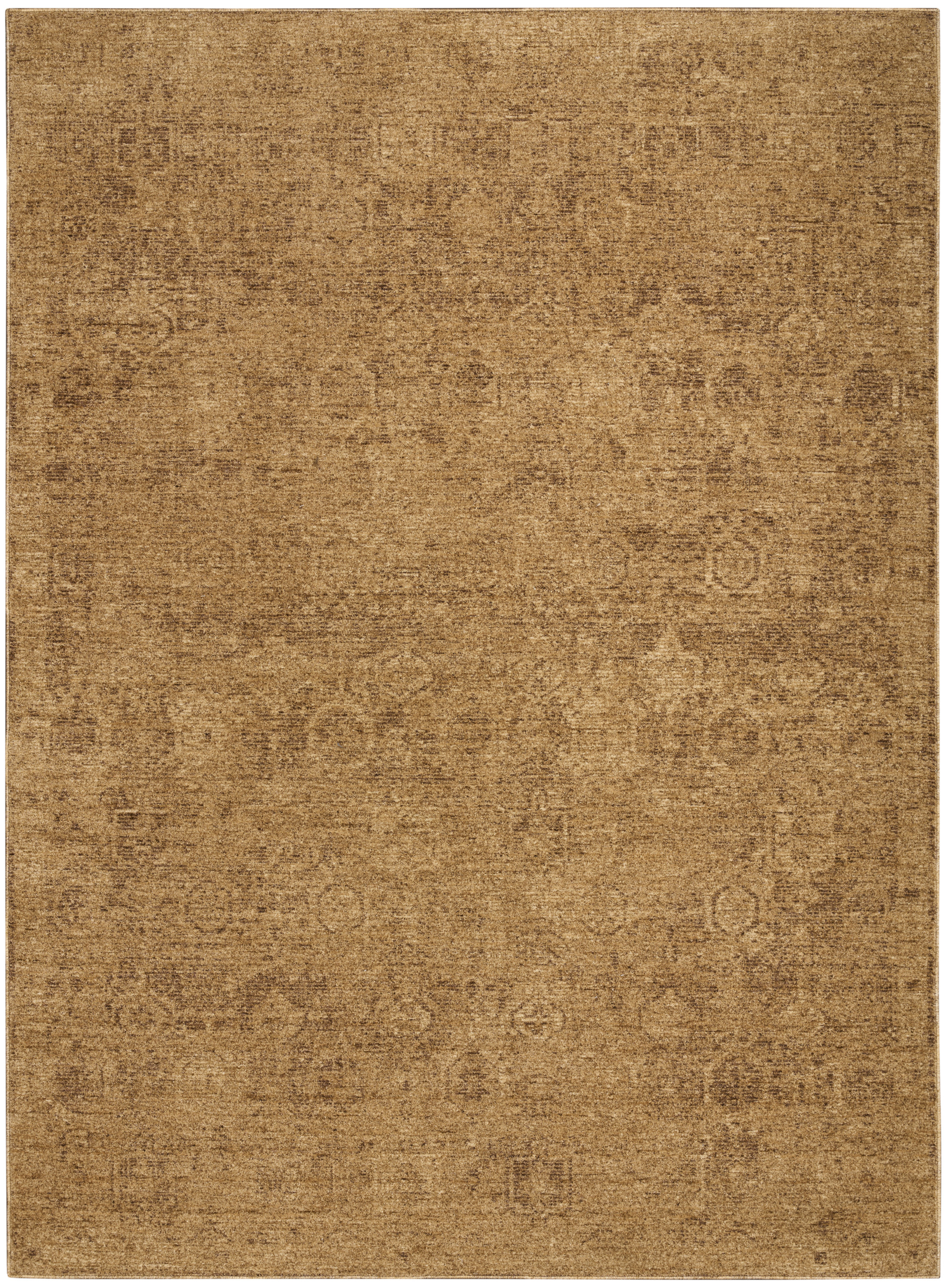 DKNY Pure Shades 5'3" x 7'8" Latte Vintage Indoor Rug