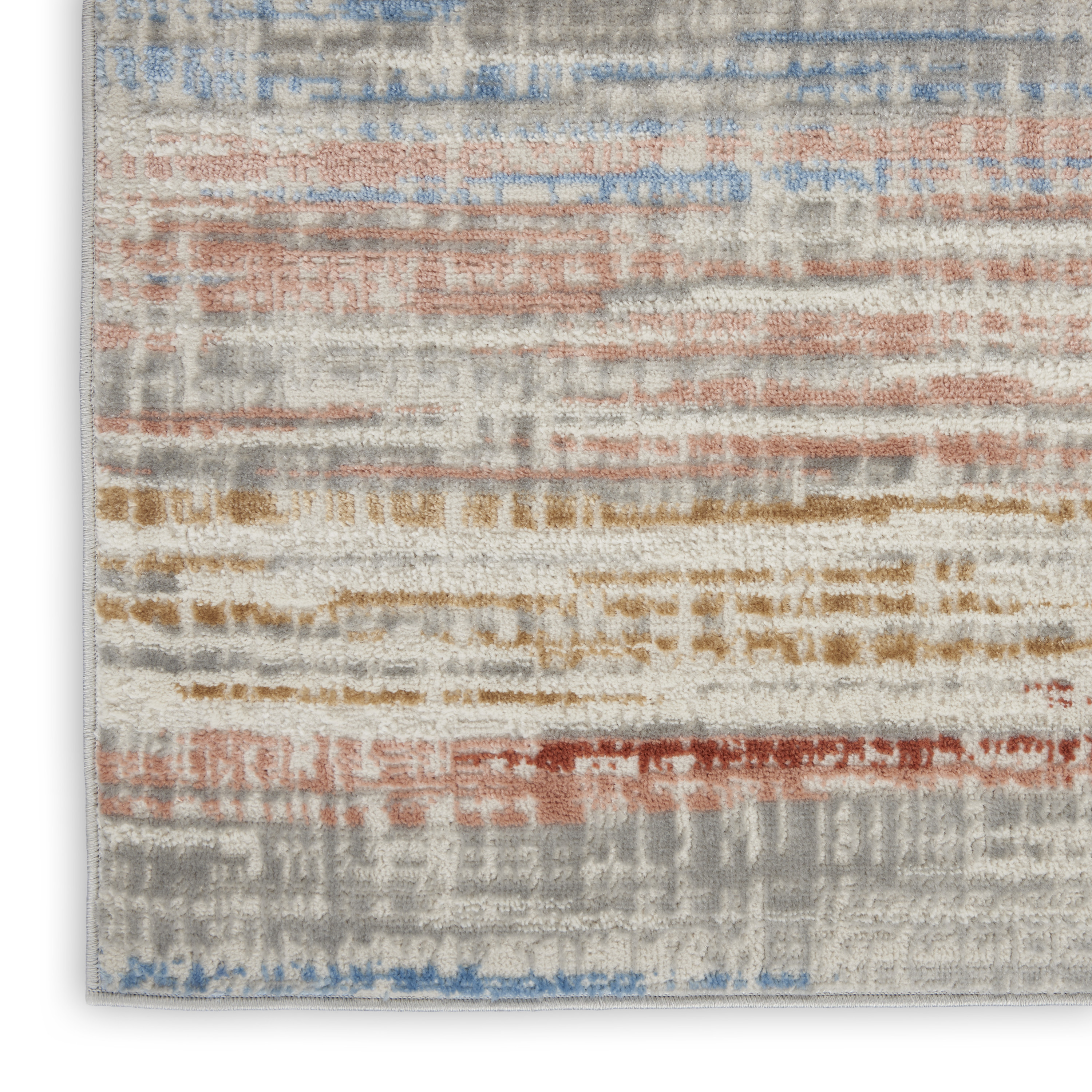 Nourison Elation 2' x 3' Ivory Multicolor Modern Indoor Rug