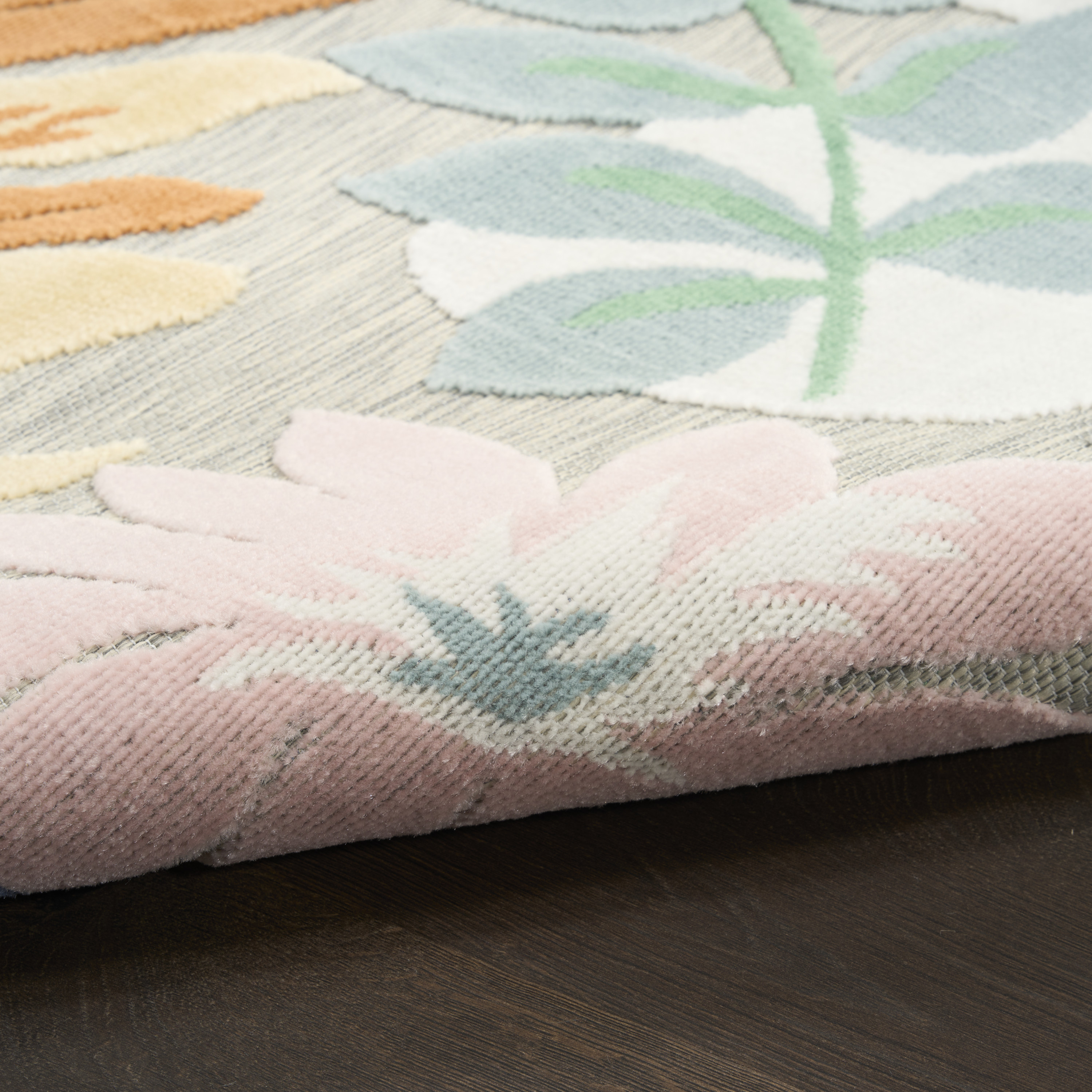 Nourison Suncoast 4' x 6' Multicolor Tropical Rug