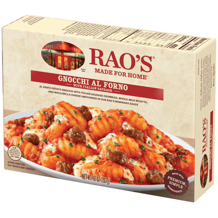 Gnocchi al Forno with Italian Sausage Frozen Meal, 10 oz - Right angle Image