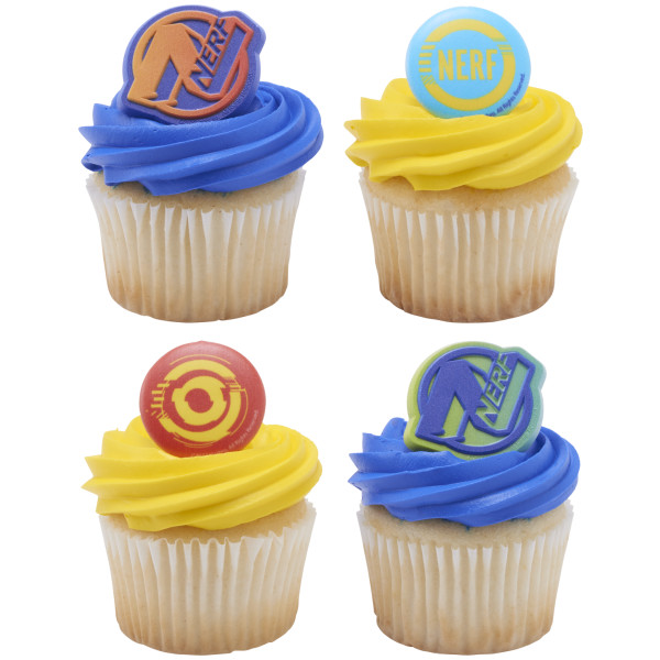 Nerf™ On Target! Cupcake Rings