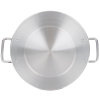 20-quart Arkadia™ aluminum stockpot in natural finish