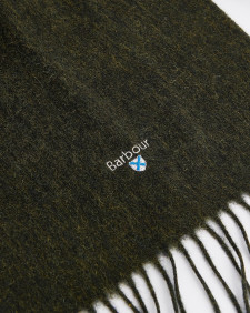 Plain Lambswool Scarf Seaweed