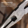 317 8-inch Long Nose Pliers with Side Cutter