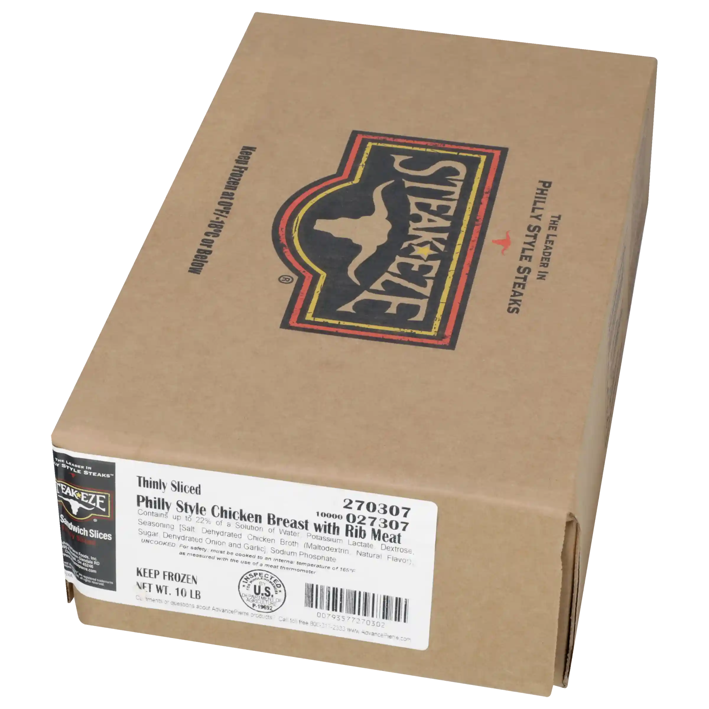 Steak-EZE® Thin Slice Philly Style Chicken Breast with Rib Meat_image_5