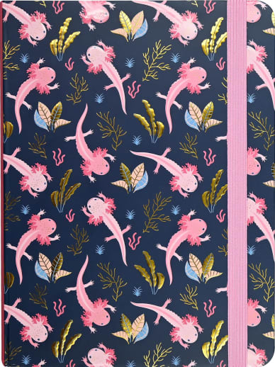 Axolotls Journal (Midsize Format)