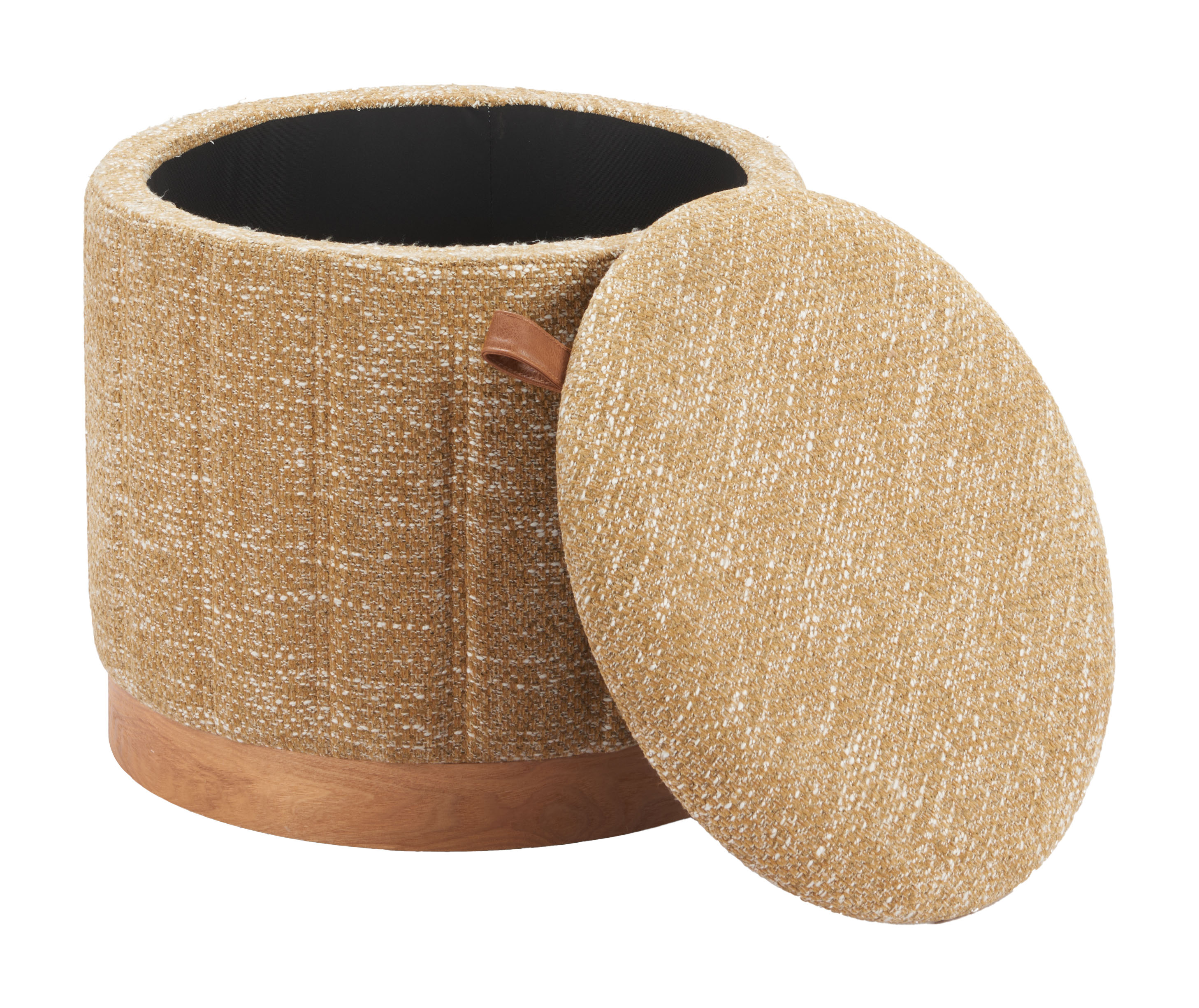 Fije Storage Ottoman Oat Yellow product image