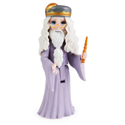Wizarding World Harry Potter, Magical Minis Collectible 3-inch Dumbledore Figure, Kids Toys for Ages 5 and up