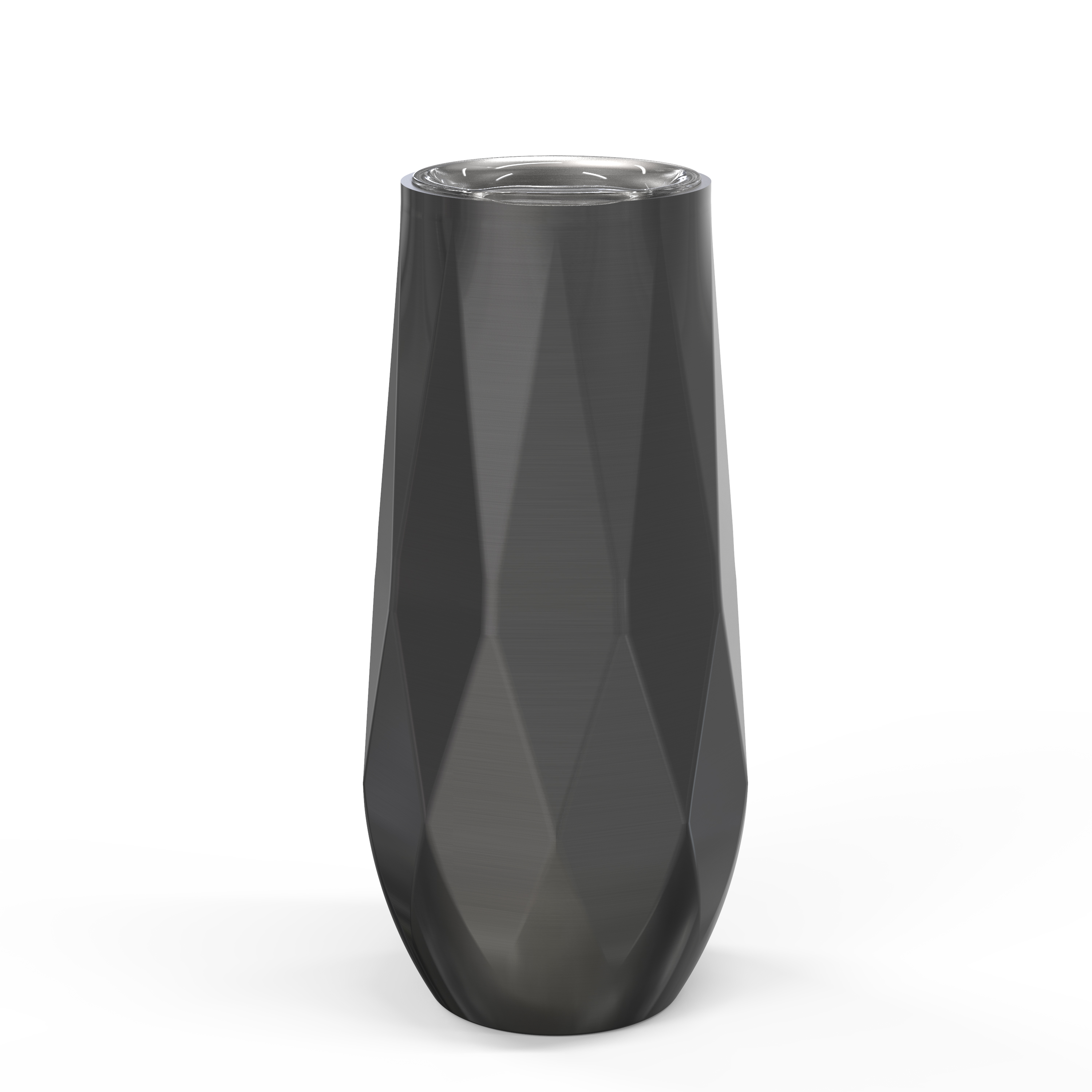 Fractal 9 ounce Vacuum Insulated Stainless Steel Tumbler, Black