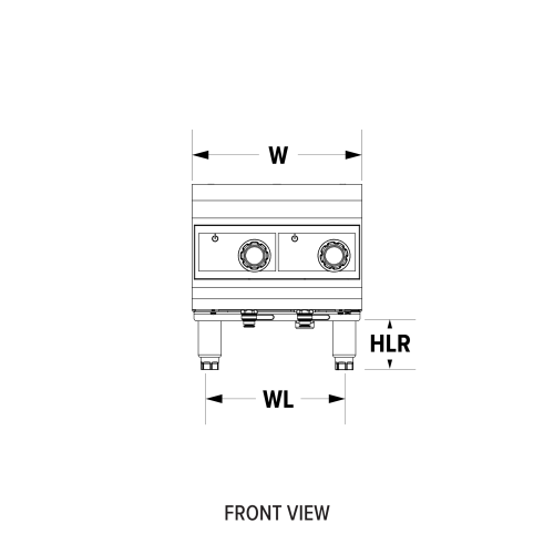 Engineering front view