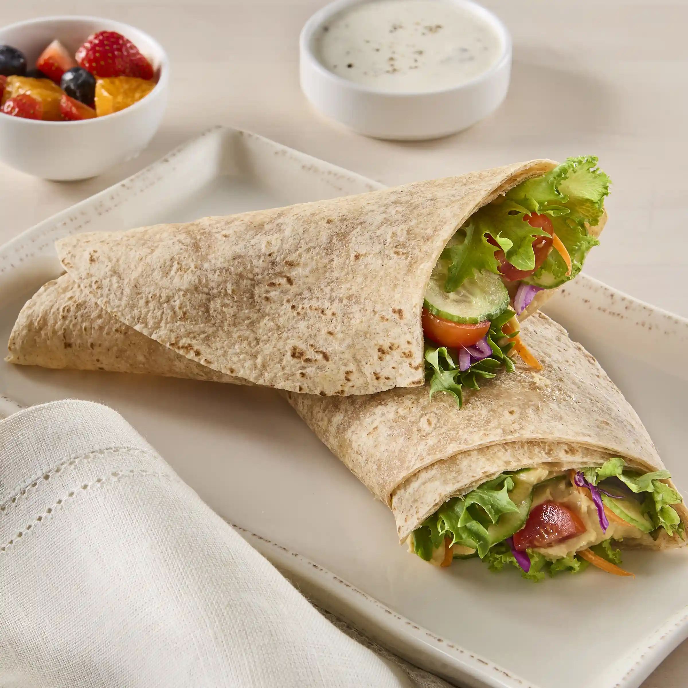 Mexican Original® 12" Honey Wheat Flavored Shelf Stable Wraps_image_2