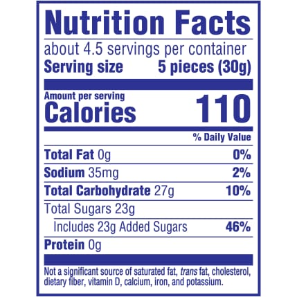 Nutrition Facts
