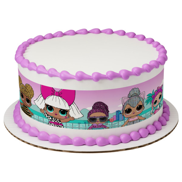 L.O.L. SURPRISE!™ Outrageous PhotoCake® Edible Image® Strips