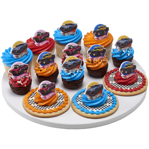 Hot Wheels™ Epic Stunt Cupcake Rings