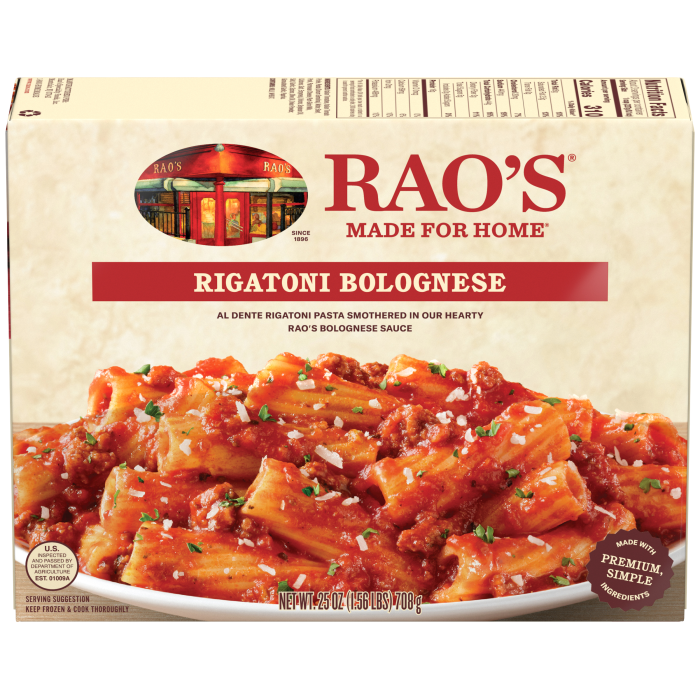 Rigatoni Bolognese Frozen Meal, 25 oz