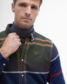 Iceloch Tailored Long-Sleeved Shirt Classic Tartan