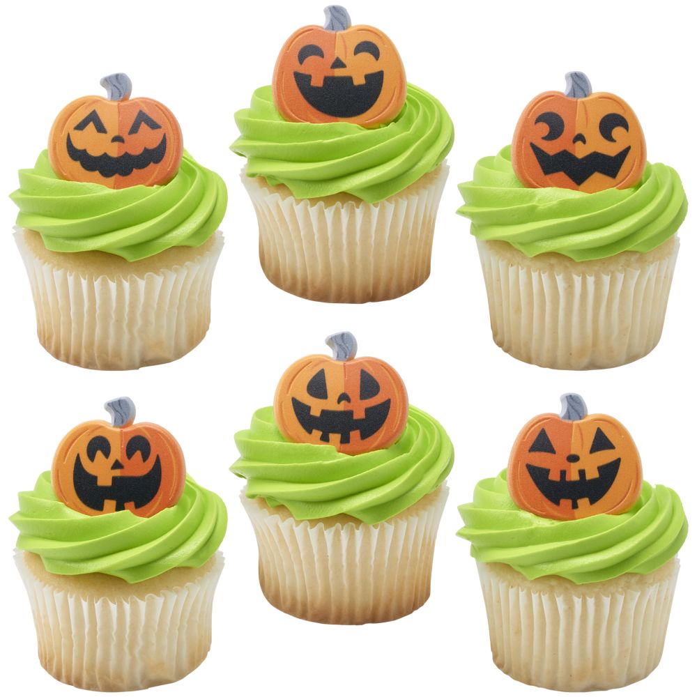 Image Cake Jack-O'-Lanterns