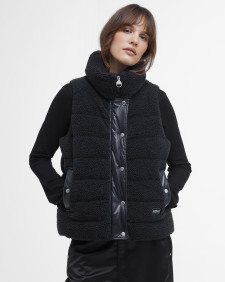 Archer Fleece Gilet Classic Black