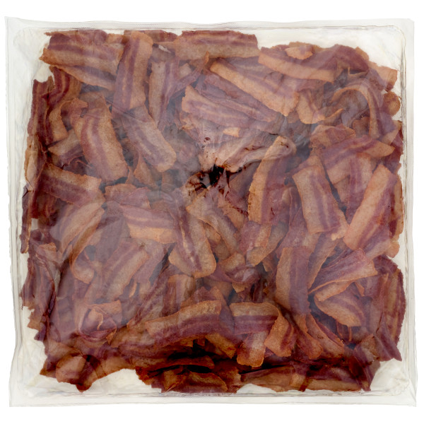 JENNIE-O(r) PERFECT SLICE Premium 1/2 Slice Turkey Bacon Fully Cooked, 2pc . C1CB - Front Center Inner Pack (Hi Res)