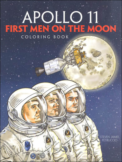 Apollo 11: First Men on the Moon Coloring Book