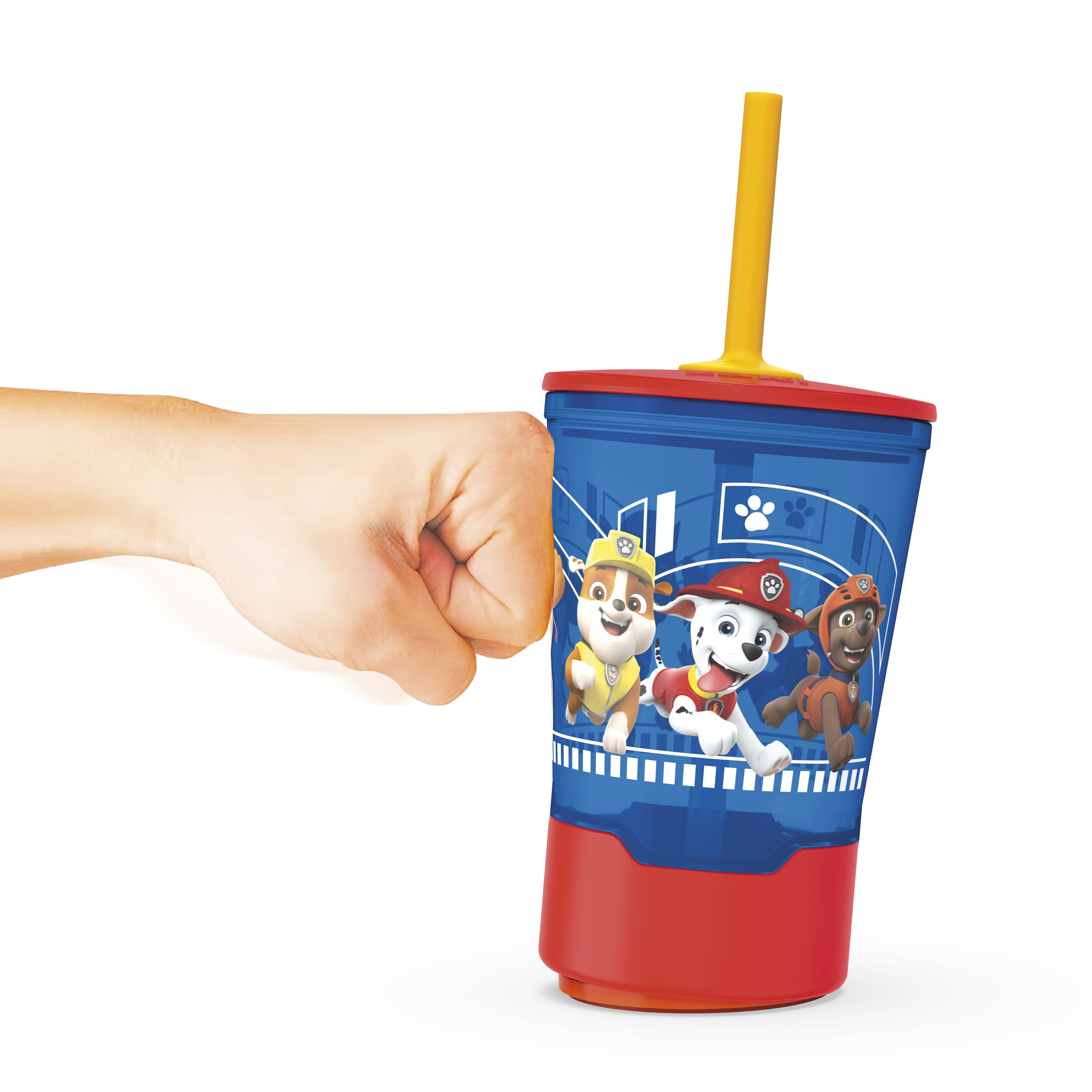 Paw Patrol 16 ounce Mighty Mug Tumbler with Straw, Chase, Marshall & Friends slideshow image 1 Paw Patrol 16 ounce Mighty Mug Tumbler with Straw, Chase, Marshall & Friends slideshow image 1