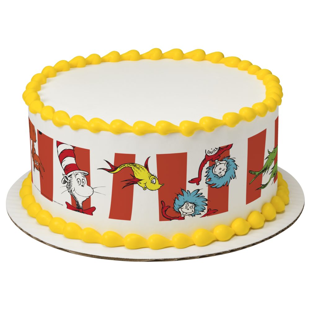 Image Cake Dr. Seuss Celebrate Seuss