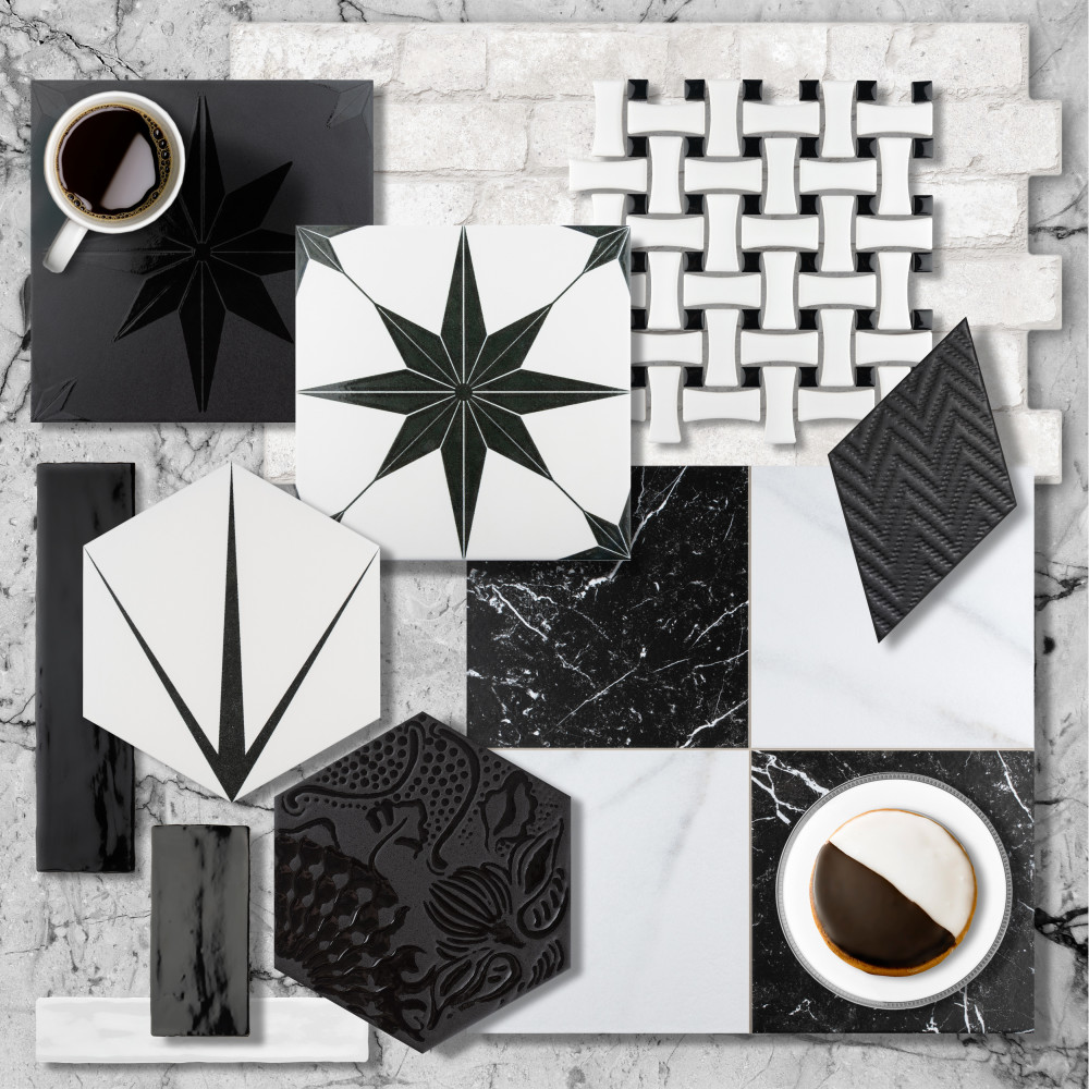 Manhattan Blanco 12-1/4 in. x 21 in. Porcelain Wall Tile