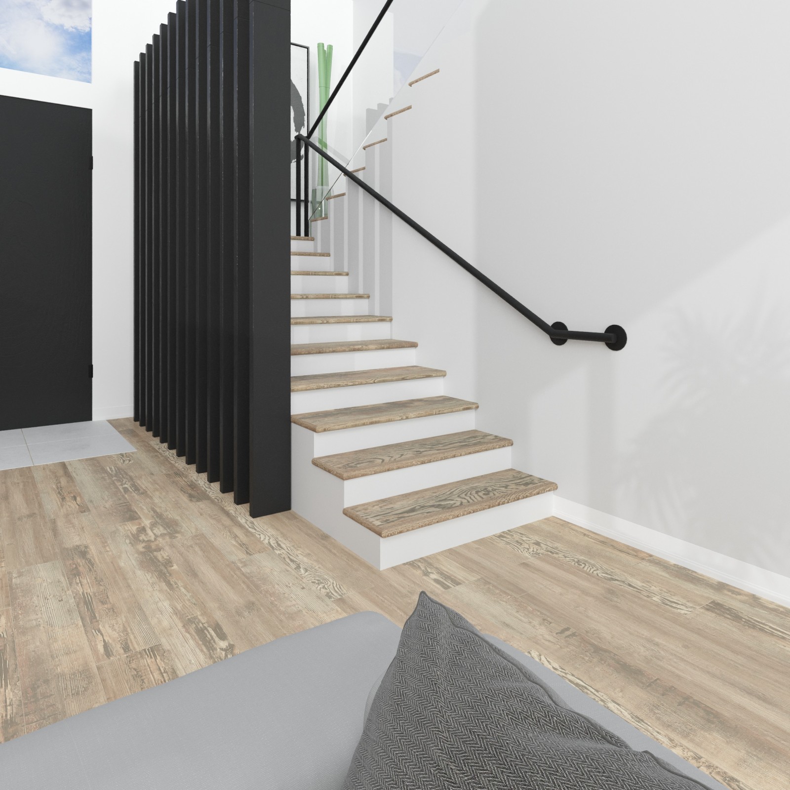 Weathered Ledge Tread w/ Cap Universal view 2