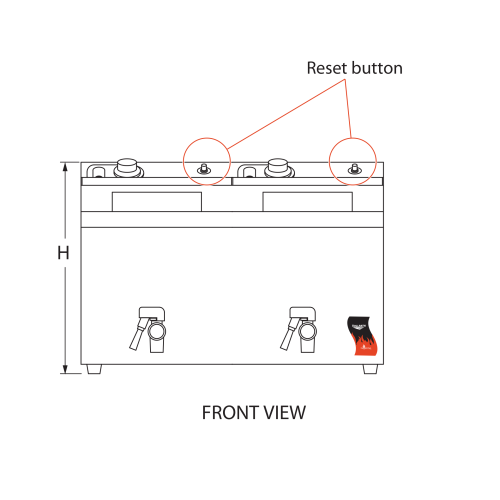 Engineering front view