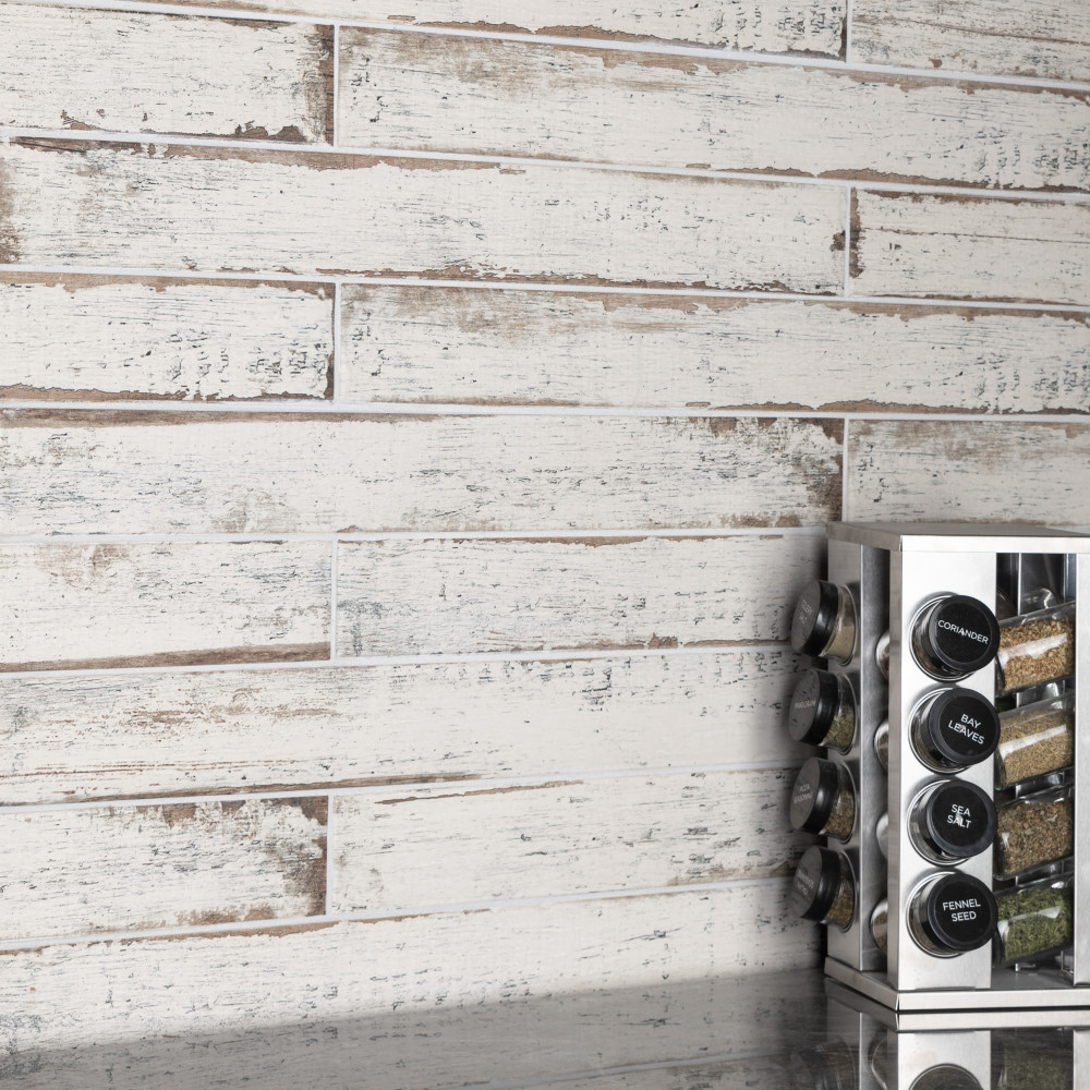 Sample – Retro Blanc Porcelain Floor and Wall Tile