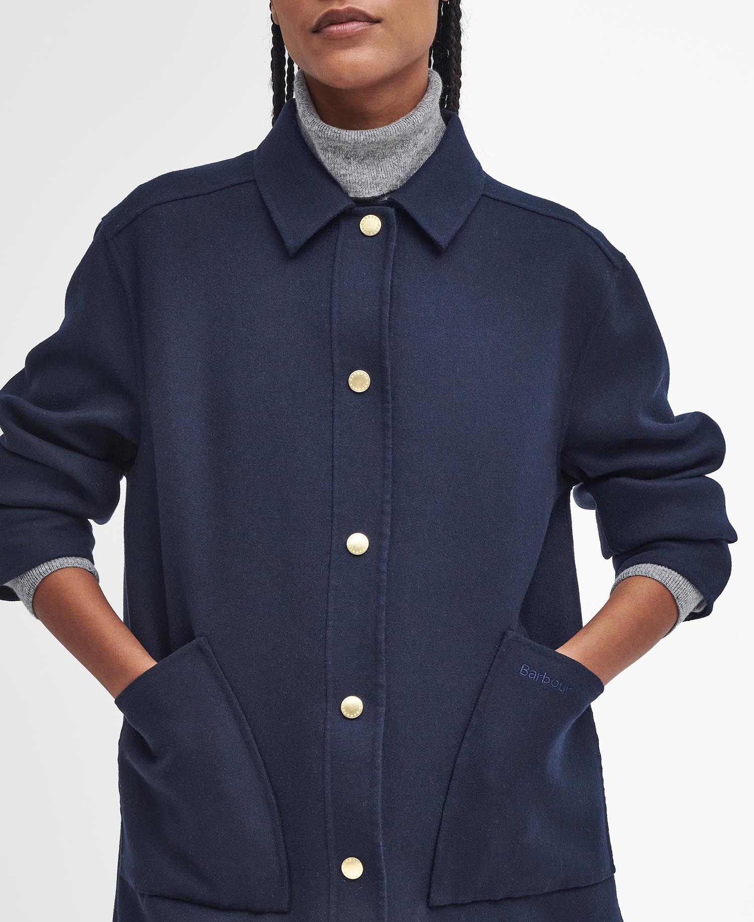 Reighton Wool-Blend Overshirt image number 4