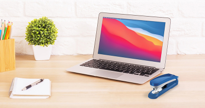 Smooth, easy stapling of up to 25 sheets with gentle pressure.